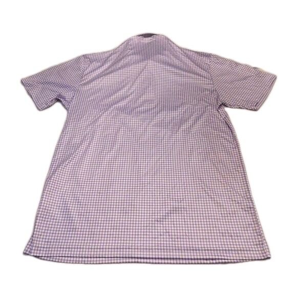 NWOT Collars & Co Mens L Shirt Bundle Purple Gingham + Solid White Read - Picture 3 of 13